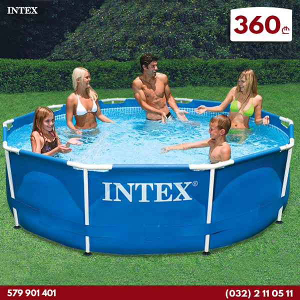 INTEX ასაწყობი კარკასული აუზი 3.05x76სმ  (28200)